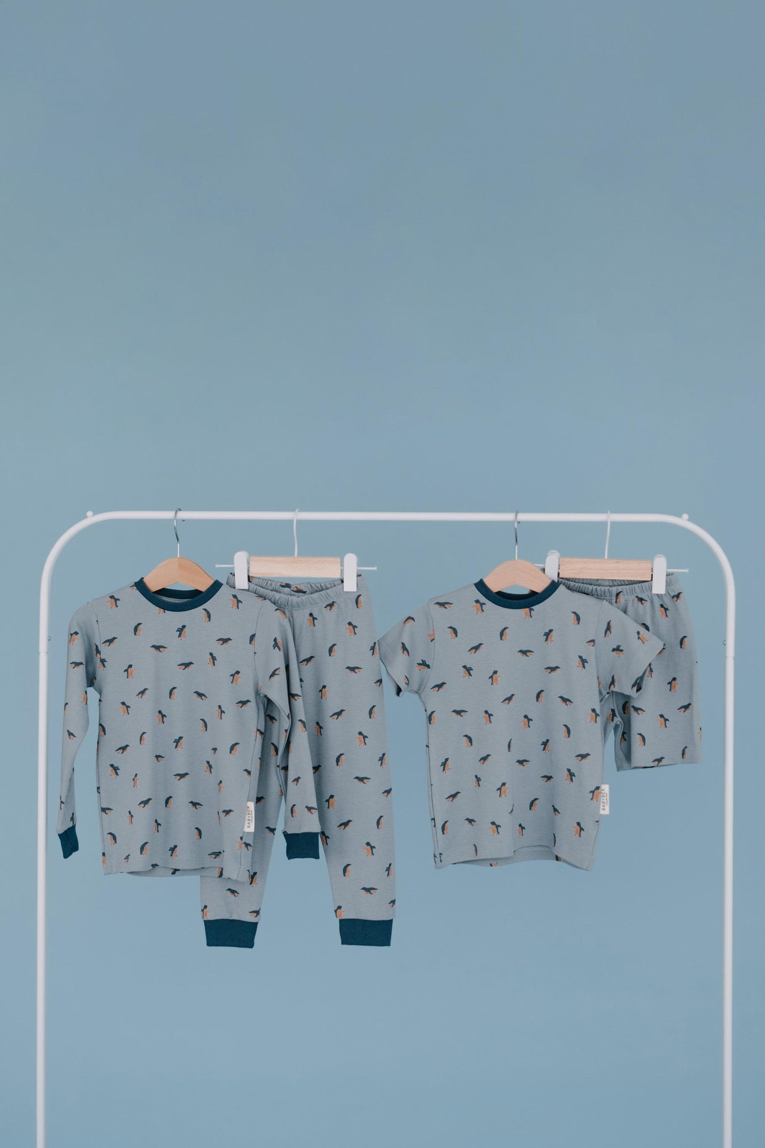 Babybek İkili Unisex Pijama Takımı